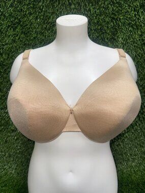 LANE  BRYANT CACIQUE BACK SMOOTHING FULL COVERAGE BRA SZ 46DD